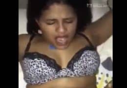Brutales gritos de chivirica dominicana cuando está singando
